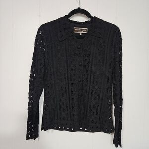 Double D Ranch Black Lace Jacket